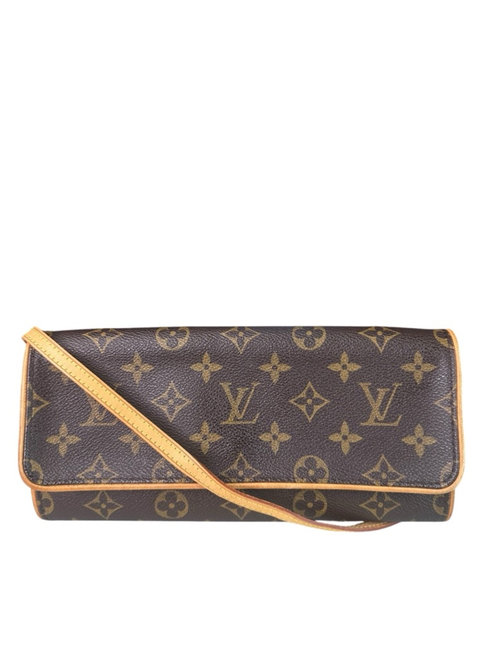 Louis Vuitton Monogram Shoulder Clutch twin pochette GM